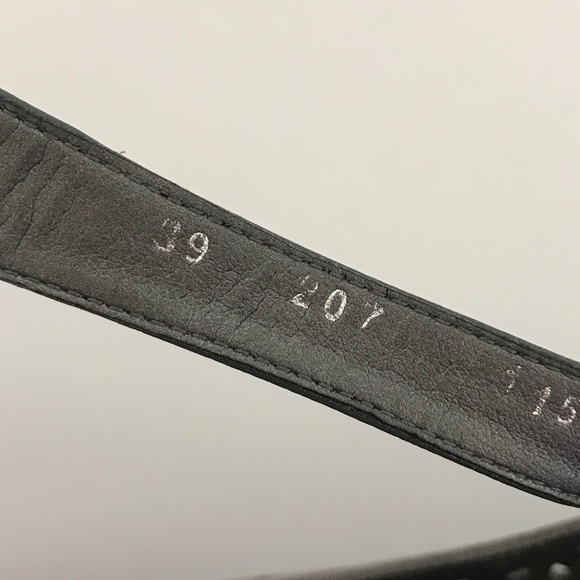 RENATA DONATI Mary Jane Kitten Heel Pumps Leather Heels Gray Women’s Size EU39 - Picture 13 of 16